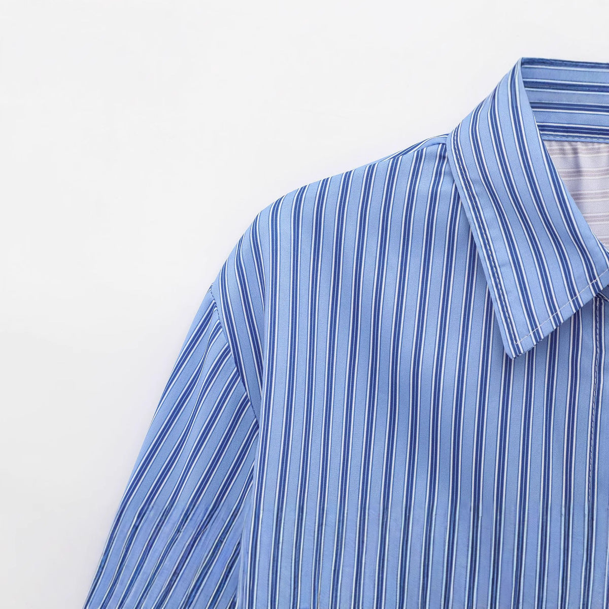 Plaid patchwork shirt for men